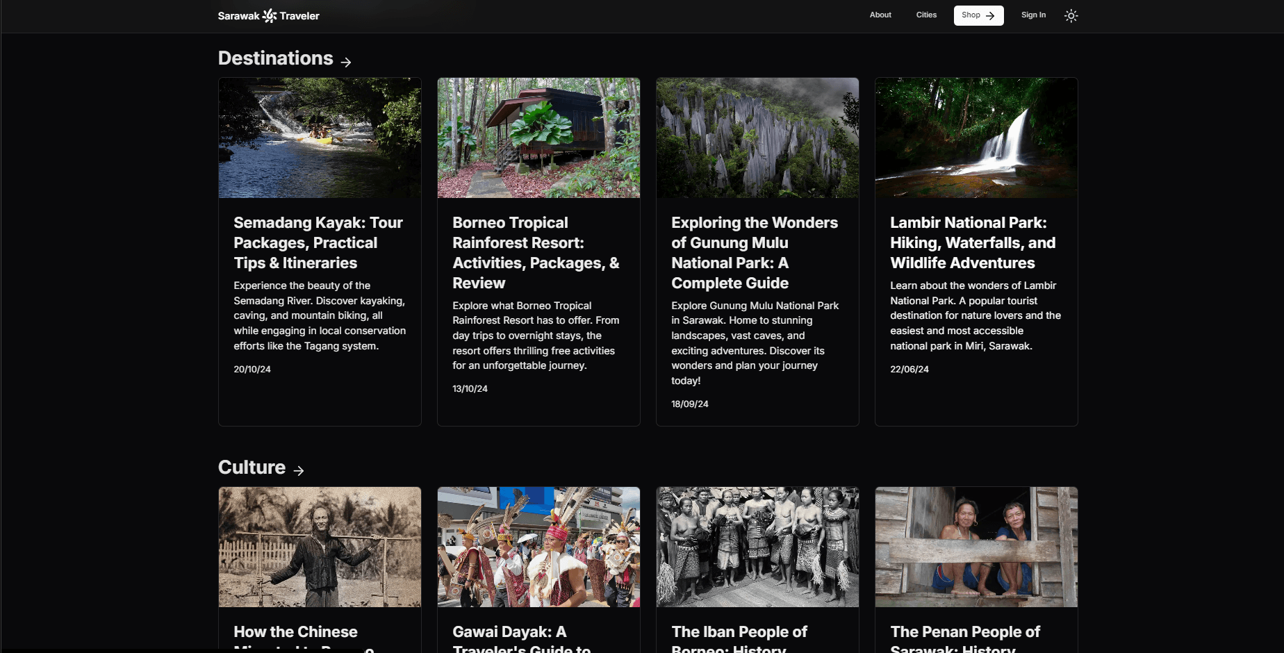 Custom Blog Landing Page 2